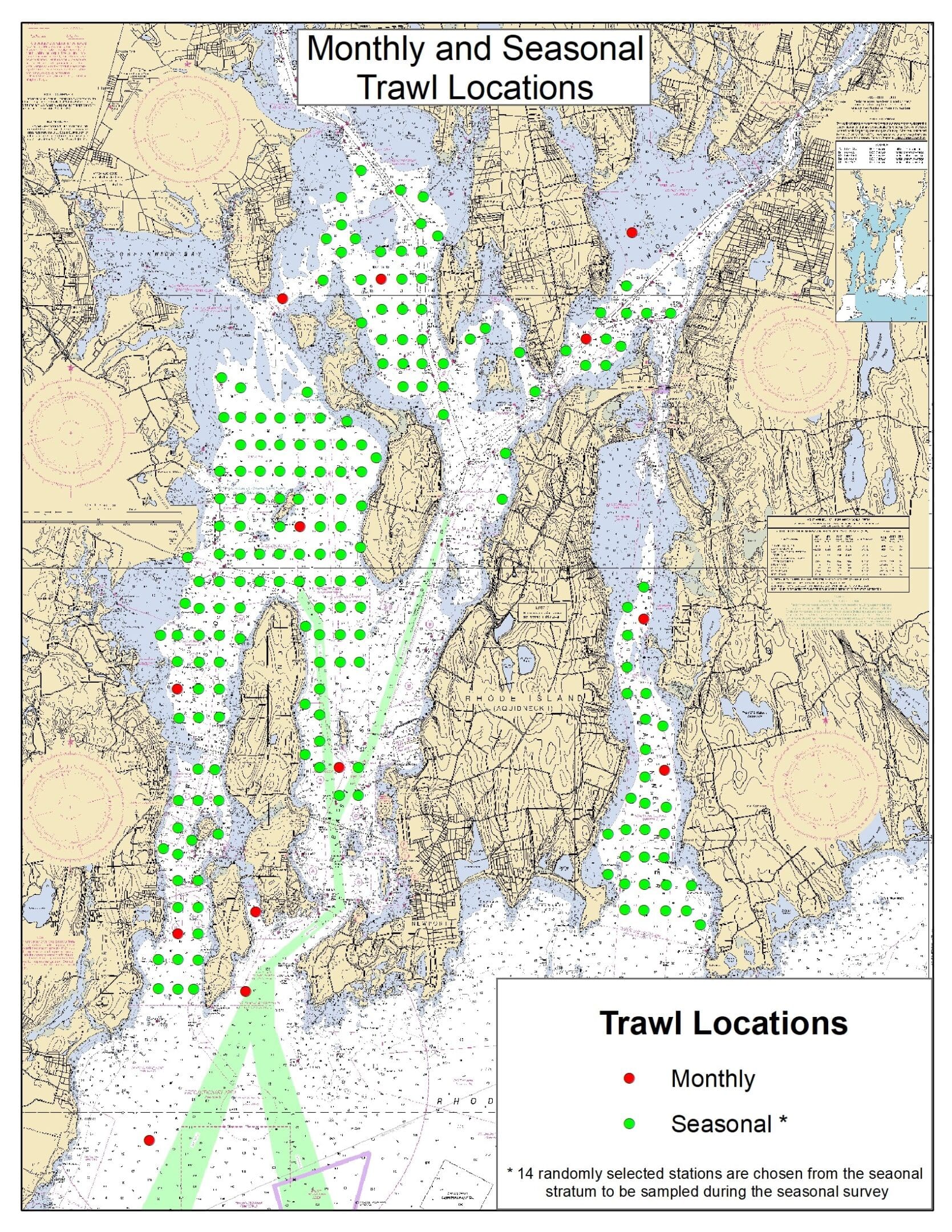 A map of the coast showing travel locations.